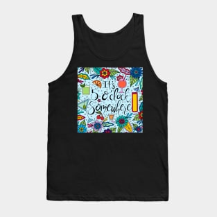 It's 5 O'clock Somewhere Light Palette Tank Top